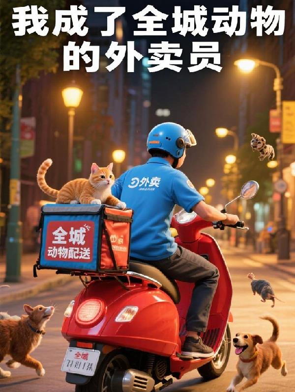 我成了全城动物的外卖员